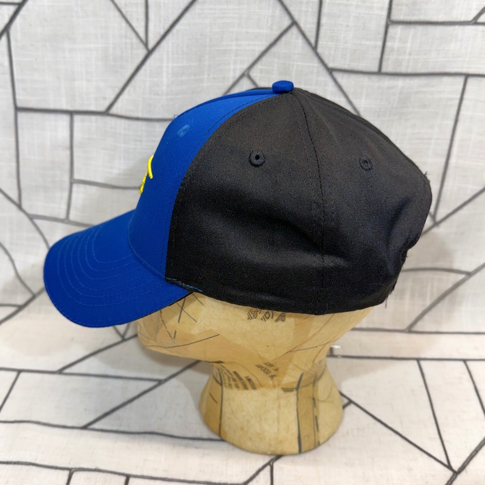 Subaru Motorsports USA Hat OS Blue Black Snapback K-Products Racing Cap - Picture 2 of 9